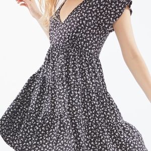 UO Julia Tiered Ruffle Mini Dress
